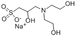 3-[N,n-bis(hydroxyethyl)amino]-2-hydroxypropanesulphonic acid sodium salt Structure,102783-62-0Structure