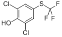 2,6-Dichloro-4-(trifluoromethylthio)phenol Structure,102794-04-7Structure