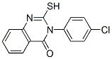 3-(4-Chloro-phenyl)-2-mercapto-3H-quinazolin-4-one Structure,1028-40-6Structure