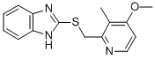 2-[[(4-Methoxy-3-methyl-2-pyridinyl)methyl]thio]-1h-benzimidazole Structure,102804-82-0Structure