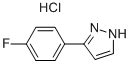 3-(4-Fluorophenyl)-1H-pyrazole Hcl Structure,1028092-52-5Structure