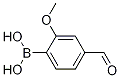 (4-Formyl-2-methoxyphenyl)boronic acid Structure,1028479-47-1Structure