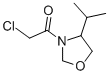 Oxazolidine, 3-(chloroacetyl)-4-(1-methylethyl)-, (s)-(9ci) Structure,102851-41-2Structure