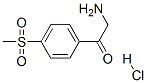 2-Amino-1-[4-(methylsulfonyl)phenyl]-1-ethanone hydrochloride Structure,102871-96-5Structure