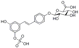 Resveratrol 3-Sulfate-4’-glucuronide Structure,1028964-64-8Structure