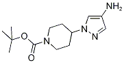 Tert-butyl 4-(4-amino-1h-pyrazol-1-yl)piperidine-1-carboxylate Structure,1029413-55-5Structure