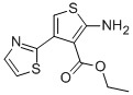 3-Thiophenecarboxylic acid, 2-amino-4-(2-thiazolyl)-, ethyl ester Structure,1029421-23-5Structure