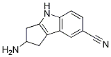 2-Amino-1,2,3,4-tetrahydrocyclopenta[b]indole-7-carbonitrile Structure,1029691-09-5Structure