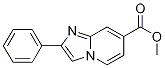 Imidazo[1,2-a]pyridine-7-carboxylicacid, 2-phenyl-, methyl ester Structure,1030-33-7Structure