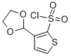 3-(1,3-Dioxolan-2-yl)thiophene-2-sulfonyl chloride Structure,103011-38-7Structure