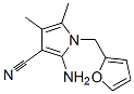 2-Amino-1-(2-furylmethyl)-4,5-dimethyl-1H-pyrrole-3-carbonitrile Structure,103026-02-4Structure