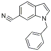 1-Benzyl-1H-indole-6-carbonitrile Structure,1030423-43-8Structure