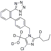 Losartan-d4 Structure,1030937-27-9Structure