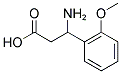 DL-3-Amino-3-(2-methoxyphenyl)propionic acid Structure,103095-63-2Structure