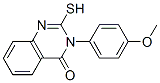 2-Mercapto-3-(4-methoxyphenyl)quinazolin-4(3h)-one Structure,1031-88-5Structure