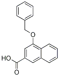 4-(Benzyloxy)-2-naphthoic acid Structure,1031223-87-6Structure