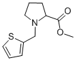 Methyl 1-(thien-2-ylmethyl)pyrrolidine-2-carboxylate Structure,1031843-68-1Structure