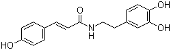 (2E)-N-[2-(3,4-dihydroxyphenyl)ethyl]-3-(4-hydroxyphenyl)prop-2-enamide Structure,103188-46-1Structure