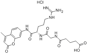 Glutaryl-gly-arg-amc·hcl Structure,103213-40-7Structure