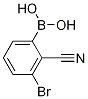 (3-Bromo-2-cyanophenyl)boronic acid Structure,1032231-32-5Structure