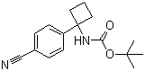 Tert-Butyl1-(4-cyanophenyl)cyclobutylcarbamate Structure,1032349-97-5Structure