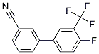 4-Fluoro-3-(trifluoromethyl)-[1,1-biphenyl]-3-carbonitrile Structure,1032506-84-5Structure