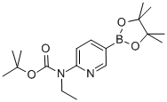 6-(Tert-butyloxycarbonylamino) pyridine-3-boronic acid pinacol ester Structure,1032758-86-3Structure