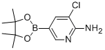 3-Chloro-5-(4,4,5,5-tetramethyl-1,3,2-dioxaborolan-2-yl)-2-pyridinamine Structure,1032758-99-8Structure