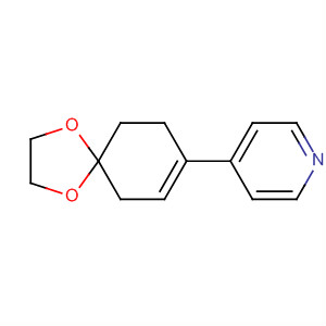 4-(4-Pyridyl)cyclohex-3-en-1-one ethylene ketal Structure,103319-01-3Structure