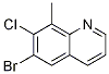 6-Bromo-7-chloro-8-methylquinoline Structure,1033202-16-2Structure