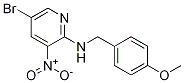 5-Bromo-N-(4-methoxybenzyl)-3-nitropyridin-2-amine Structure,1033202-35-5Structure