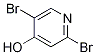 2,5-Dibromo-4-pyridinol Structure,1033203-55-2Structure