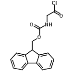 Fmoc-Gly-Cl Structure,103321-49-9Structure