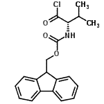 (S)-(9h-fluoren-9-yl)methyl(1-chloro-3-methyl-1-oxobutan-2-yl)carbamate Structure,103321-53-5Structure