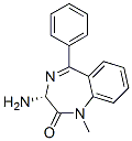 (R)-3-amino-1-methyl-5-phenyl-1,3-dihydro-benzo[e][1,4]diazepin-2-one Structure,103343-66-4Structure