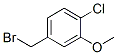 4-(Bromomethyl)-1-chloro-2-methoxybenzene Structure,103347-14-4Structure