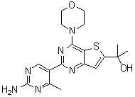 Gne-490 Structure,1033739-92-2Structure