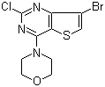 7-Bromo-2-chloro-4-(4-morpholinyl)thieno[3,2-d]pyrimidine Structure,1033743-85-9Structure