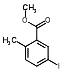 5-Iodo-2-methylbenzoic acid methyl ester Structure,103440-54-6Structure