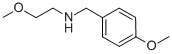 (4-Methoxybenzyl)(2-methoxyethyl)amine Structure,103464-79-5Structure