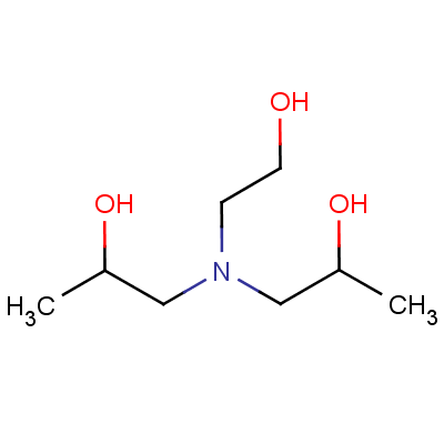 2-Propanol,1,1-[(2-hydroxyethyl)imino]bis- Structure,10353-86-3Structure