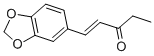 1-(3,4-Methylenedioxyphenyl)-1-penten-3-one Structure,10354-27-5Structure