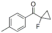 Methanone, (1-fluorocyclopropyl)(4-methylphenyl)-(9ci) Structure,103543-84-6Structure