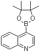 4-(4,4,5,5-Tetramethyl-[1,3,2]dioxaborolan-2-yl)-quinoline Structure,1035458-54-8Structure