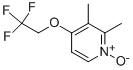 2, 3-Dimethyl-4-(2,2,2-trifluoroethoxy) pyridine-n-oxide Structure,103577-61-3Structure