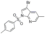 1H-Pyrrolo[2,3-b]pyridine, 3-bromo-5-methyl-1-[(4-methylphenyl)sulfonyl]- Structure,1036028-16-6Structure