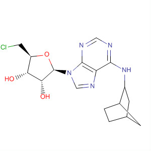 N-bicyclo[2.2.1]hept-2-yl-5-chloro-5-deoxyadenosine Structure,103626-26-2Structure