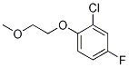 2-Chloro-4-fluoro-1-(2-methoxy-ethoxy)-benzene Structure,1036383-28-4Structure