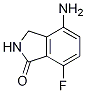 4-Amino-7-fluoro-2,3-dihydro-1h-isoindol-1-one Structure,1036388-91-6Structure