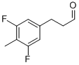 3-(3,5-Difluoro-4-methylphenyl)propionaldehyde Structure,1036396-21-0Structure